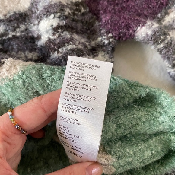 Super a cool Knit Cropped Longsleeve Sweater - Picture 6 of 6